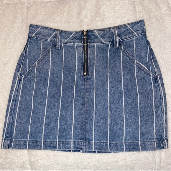 PacSun Striped Mini Skirt - Picture 1 of 1